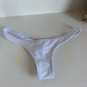 White Thong Bikini
